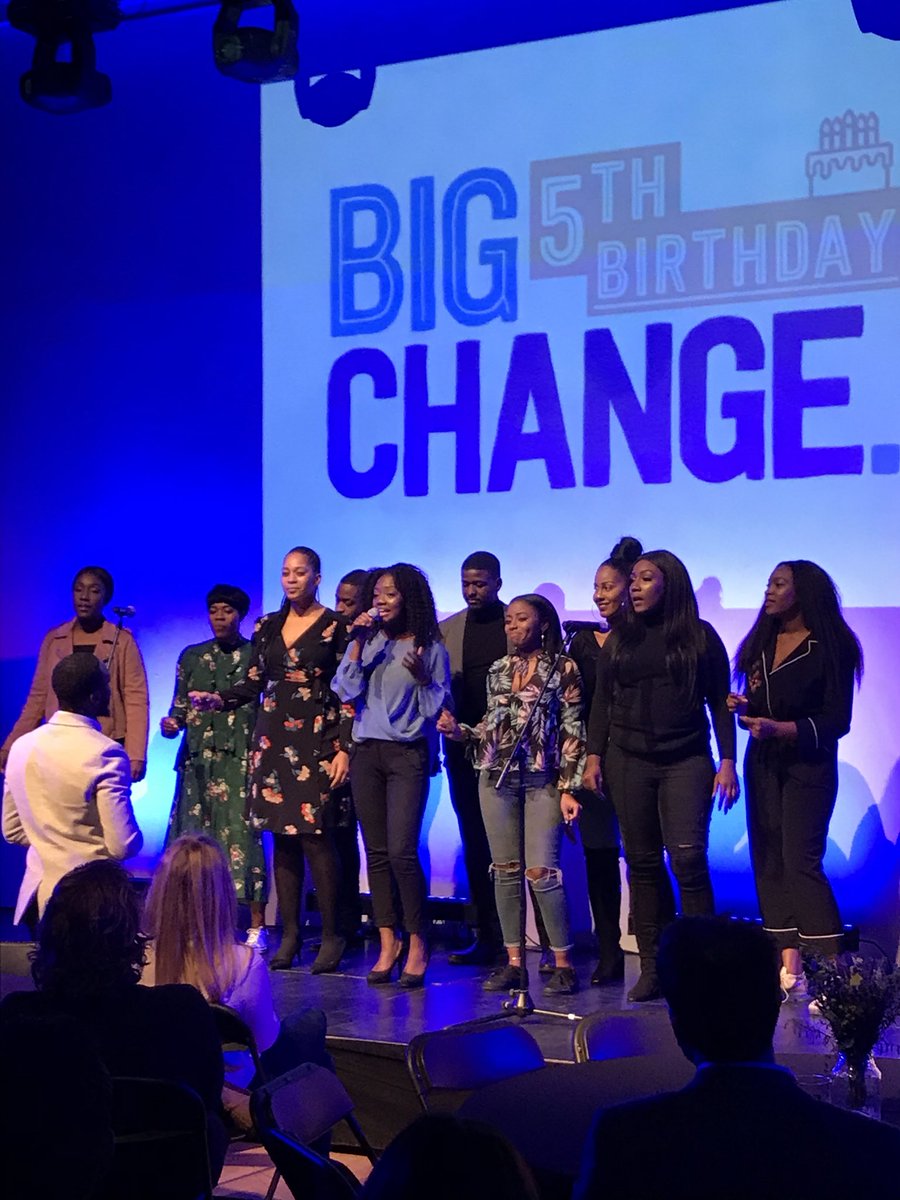 bounceforward's tweet photo. Great night celebrationing @bigchange_ 5th Birthday. Thank you for your funding and support. #thrivinginlife https://t.co/sBMYuDaHwf
