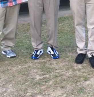 OurTwoBits's tweet image. My Coach out there 'crutin in J's!!! 
🔥🏈🐊😲