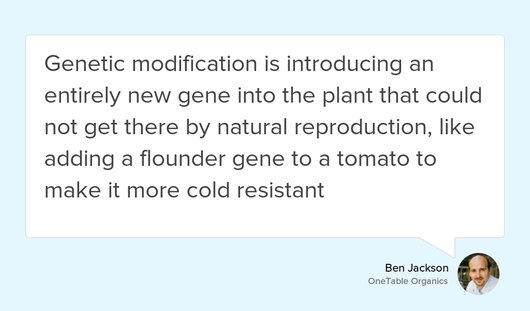 OneTable Organics tweet media