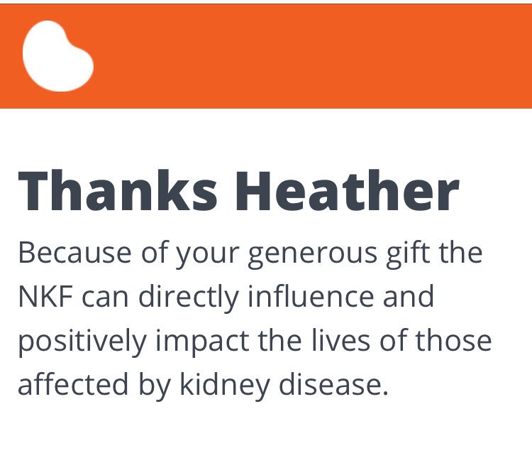 mswhite_4thgr's tweet photo. Donβt forget about #givingtuesday !!! Happy to donate to @nkf #livingdonor #forbuffalo https://t.co/vFHLmzlR9p