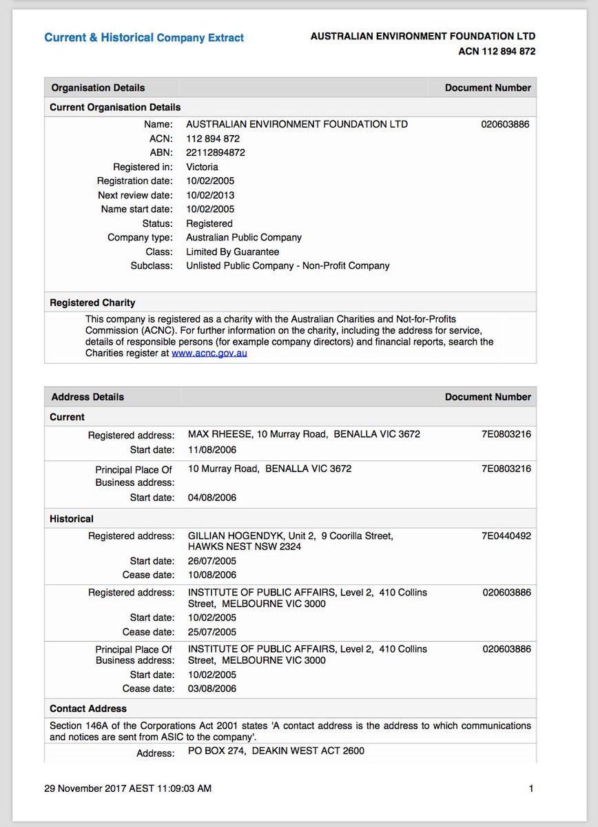 simonahac's tweet photo. @tony_goodfellow @nielsentaya @TheIPA latest extract for IPA's tax deductible astroturf group AEF.
as well as don burke, some interesting folk:
• max rheese (senior advisor to leyonhjelm)
• bob carter
• jennifer marohasy
• leon ashby
• alan oxley https://t.co/4MXUsY4piv