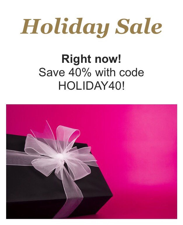 FlairAdvantage's tweet photo. Unwrap HUGE savings with my holiday sale! Save an extra 40% with code HOLIDAY40 at https://t.co/coMAbu0jKS!

#sale #smallbiz #holiday #gifts #designer #fashion #luxury #style #shoes #heels #bags #jewelry #dress #christianlouboutin #versace #swarovski #shopping #shopnow https://t.co/3r7UV4tTdV