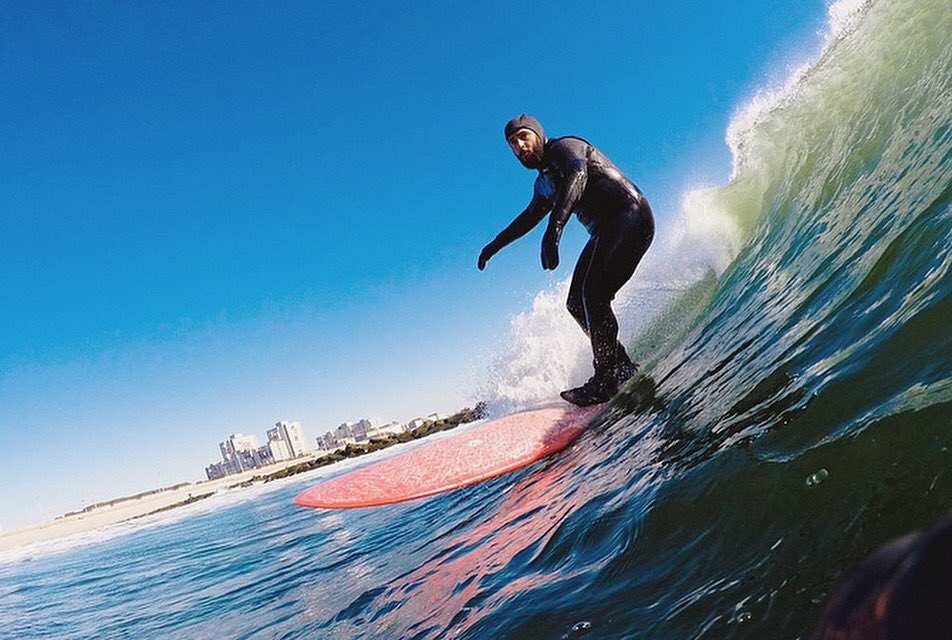 Brrrrrrr it’s cold. Get in a Hooded custom wetsuit!