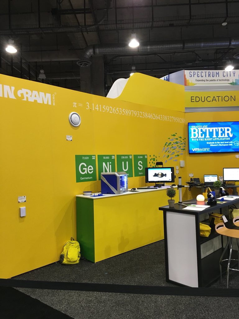 AdvancedHPC's tweet photo. @IngramMicroInc, great job w/ #SpectrumCity at #ONEIngram. Very creative ... well done! https://t.co/iiuOGpDbht
