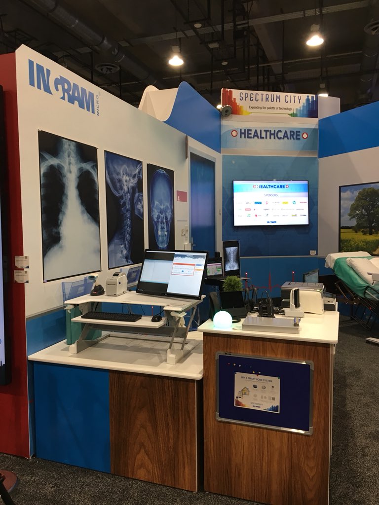 AdvancedHPC's tweet photo. @IngramMicroInc, great job w/ #SpectrumCity at #ONEIngram. Very creative ... well done! https://t.co/iiuOGpDbht