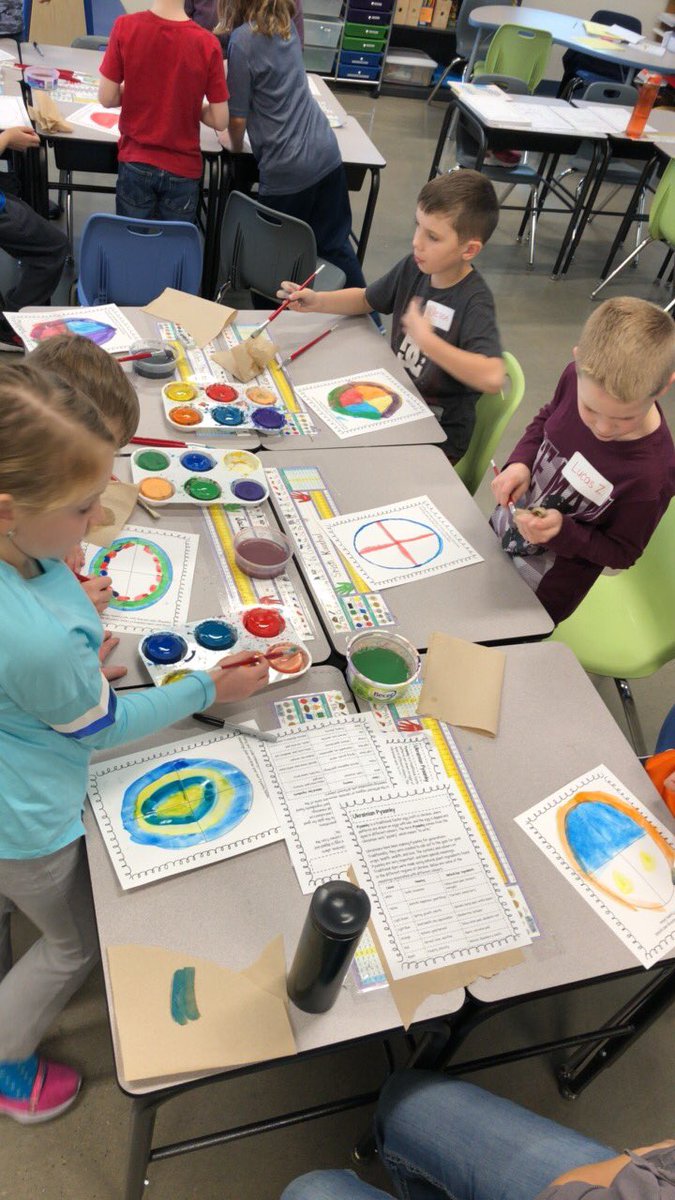 melissakueber's tweet photo. @LoisHoleSchool Grade 3s had an awesome day making perogies, learning the Cyrillic alphabet, Ukrainian dancing, painting Pysanky, and spraying Ukraine’s flag in the snow #UkraineThemeDay #Funin3rdGrade https://t.co/AXTDv90GGq