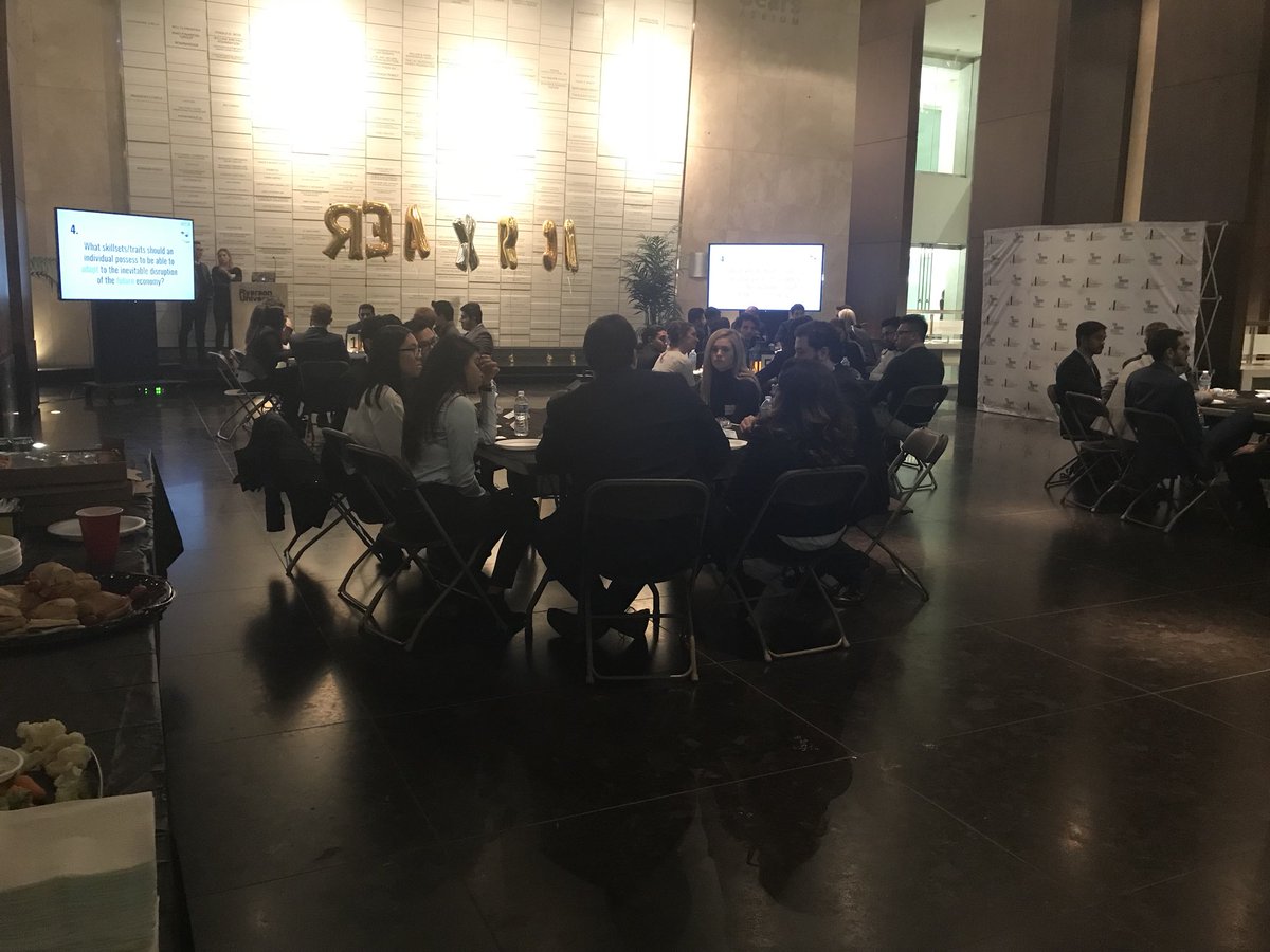 ryerconsulting's tweet photo. Our Transform Your Career Event is in progress! Stop by the Sears Atrium to connect with industry professionals from 8-9 to gain beneficial knowledge of the consulting industry! It’s not too late to stop by! https://t.co/VriYDqOGfL