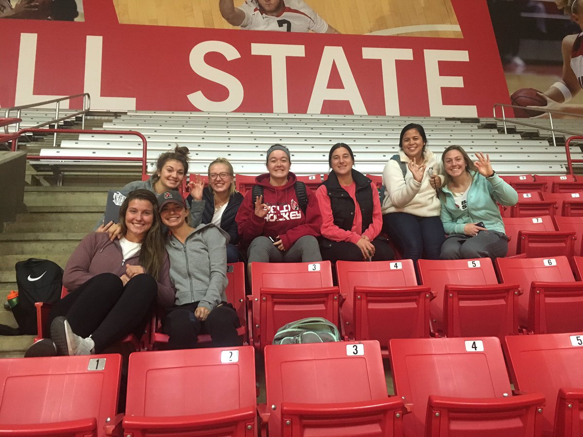 BallStateFH's tweet photo. Supporting @BallStateMBB vs. The Mighty Oaks!!! #6 #2coaches @BallStateSAAC https://t.co/AFmNH6dgrl