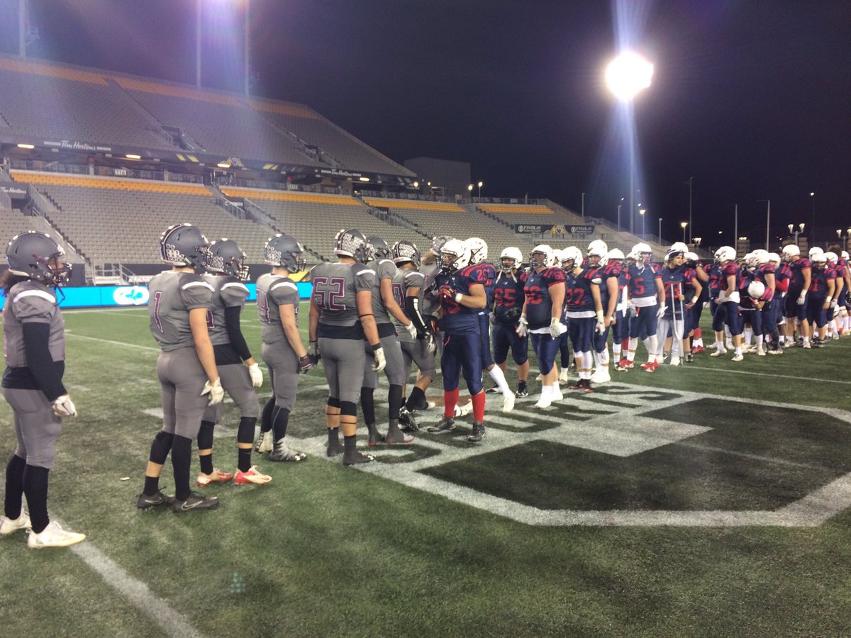 Congratulations to <a href="/HolyNamesCHS/">Holy Names Cath.H.S.</a> Knights senior football OFSAA Champions!!!!