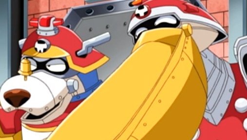 七井史門 山口へ旅行中 第15話 ヤッターワンとヤッターペリカン の喧嘩ネタになる訳だが こちらのヤターマンでは2機以上で出撃する機会が少なくない そしてワンとペリカンのやりとりなどもある訳だが 旧作というかタイムボカンシリーズそのもので意志の