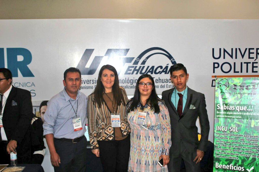 veronicasobrado's tweet photo. Con mucho gusto les comparto que ganamos dos premios de 2° Lugar: "INCUSOL" Incubadora Solar y "Biodigestor Autónomo con Agitación" en #CONIES2017 ¡MUCHAS FELICIDADES @TehuacanUTT ! 👏👏👏😐
Gracias al @gobiernogto por recibirnos. https://t.co/4tzyw4wKQX