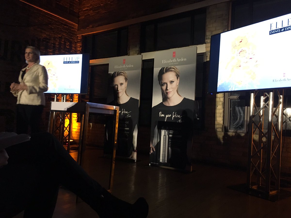 ArdenCanada's tweet photo. It's a full house tonight at #ElleVIP listening intently to @JamiePetrovic on the Power of PREVAGE @ElleCanada #ElleVIPxPREVAGE https://t.co/CSNF6tsXZ0