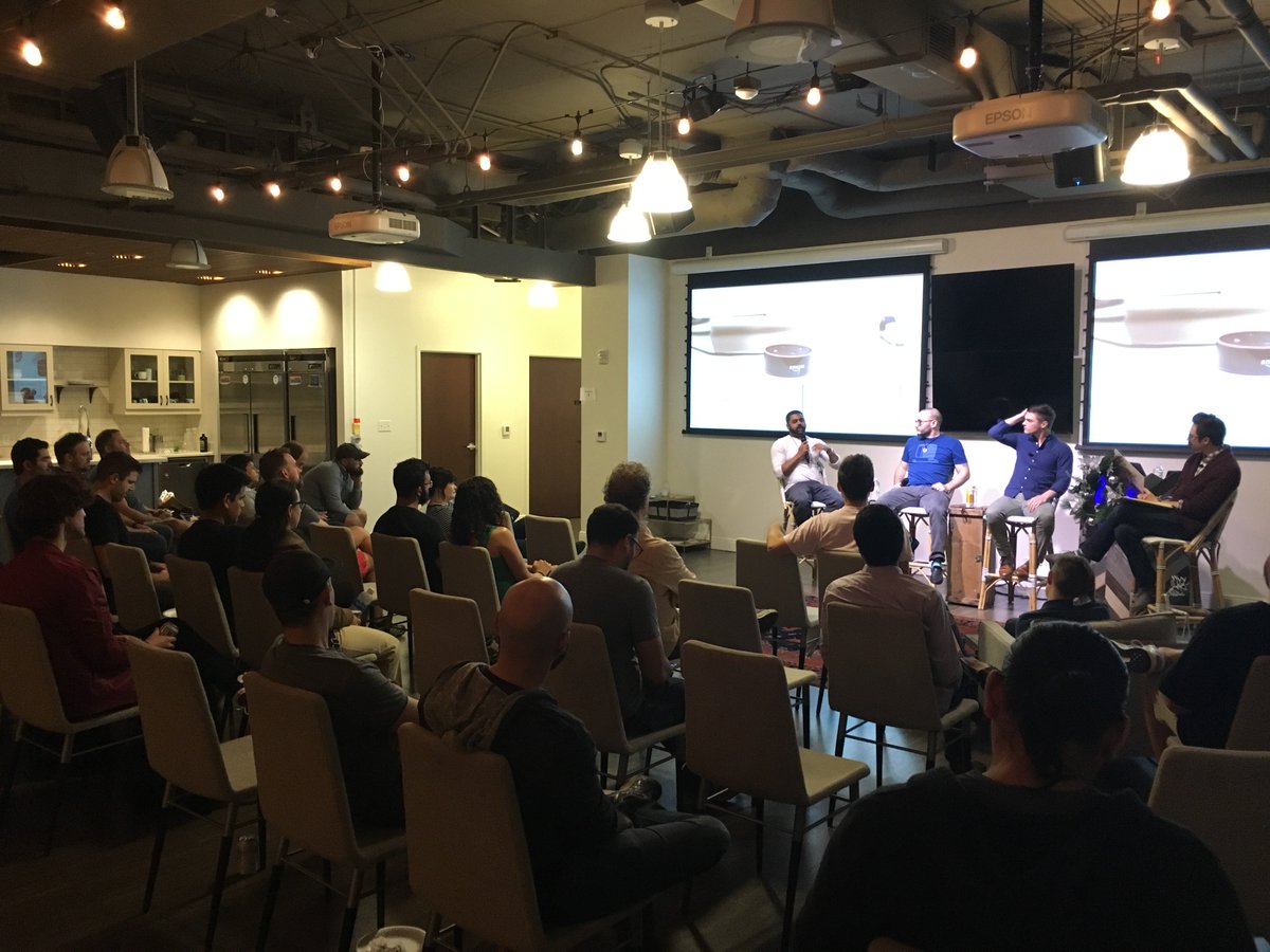PentahoUX's tweet photo. Trust and security are important factors to conversational design and the use of voice. 

#DUX #UX #DowntownOrlando https://t.co/VlP8V0EEuz