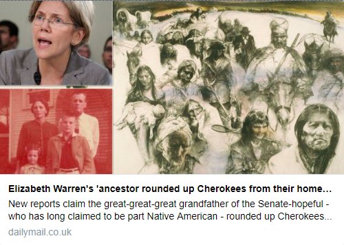 IN CASE YOU MISSED IT

👉#NavajoCodeTalkers were NOT offended when @realDonaldTrump called Elizabeth Warren 'Pocahontas'

👉DESCENDANT of the REAL #Pocahontas NOT offended

👉#Warren's ancestors rounded up Cherokees on #TrailOfTears

#MAGA #Tucker #Hannity #IngrahamAngle #QAnon