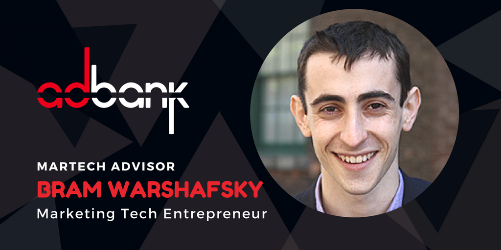 We’re proud to announce <a href="/bramwarshafsky/">Bram Warshafsky</a>, co-founder of <a href="/5crowdTO/">5Crowd</a>, as an advisor. 

5Crowd reinvented the agency business model with a proprietary digital platform that allowed them to offer cost efficient creative to Fortune 500 companies made by freelancers.

#adbankICO