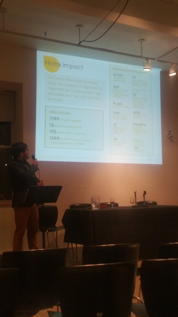 RUIStPierre's tweet image. Ce soir à l'AGA du Centre @EcologieUrbaine de Montréal : des chiffres impressionnants en ce qui a trait à la participation citoyenne.