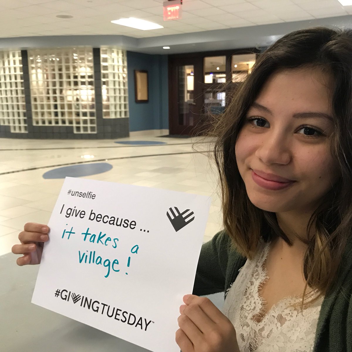 IWCCService's tweet photo. IWCC Students telling us why they gave today!!                               Remember we will still be accepting Donations through Fri. December 1st in Kinney Hall!! #givingtuesday #IWCCGIVESBACK #iwcc https://t.co/79n3fi7OzP