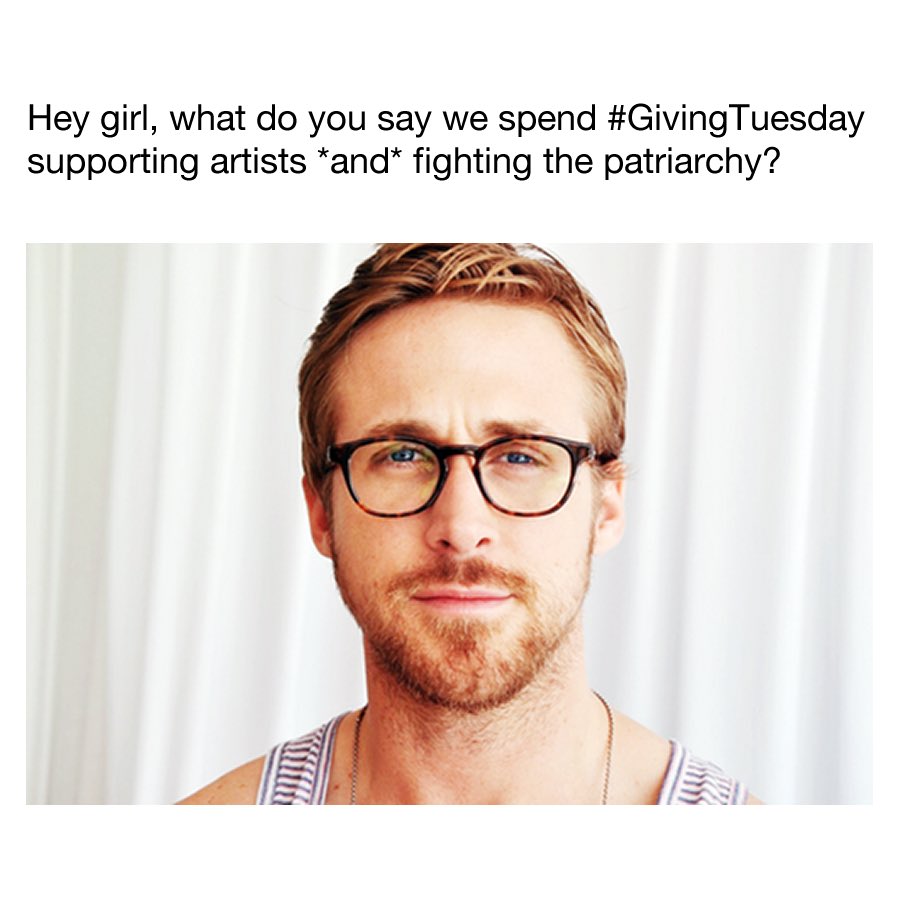 VCFA's tweet photo. Hey girl (and guys). https://t.co/yoV3X8TTQT #SupportVCFA #ArtMoreThanEver #VCFAlove #GivingTuesday @givingtues https://t.co/YLuwVuoO38