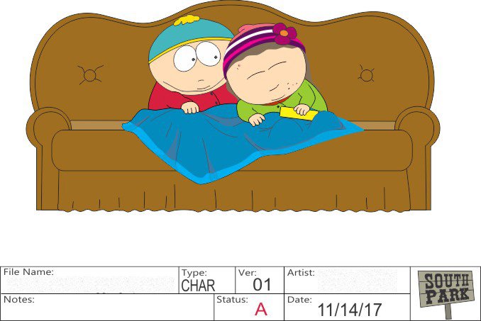 SouthPark's tweet photo. Go behind the scenes of last week's episode with our Live Tweet TONIGHT @ 9:30p EST. Check out this sneak preview! https://t.co/N6GePzicQT