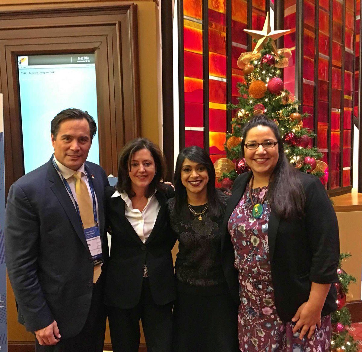 BardishKW's tweet photo. A great night - &amp; a great year - to celebrate 🇨🇦 #tourism at the @TIAC_AITC Congress Reception! W/ record-breaking #’s across the board, there’s so much to cheer for! Thanks to the TIAC team &amp; to all delegates for your hard work. It’s noticed worldwide! #TIACcongress https://t.co/yTDwbXajVb