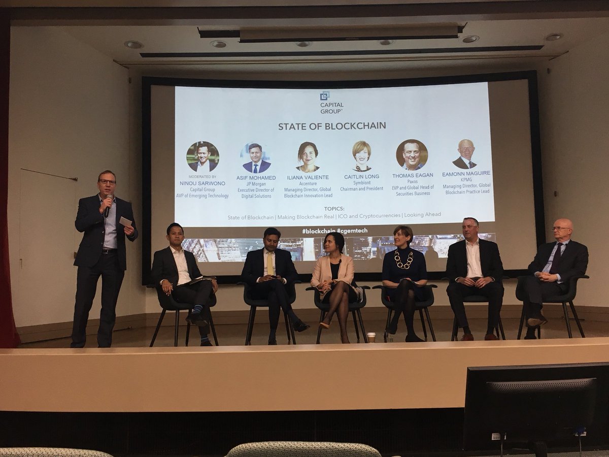 DealAppSEO's tweet photo. At the #blockchain #cgemtech in LA looking beyond #ICOs https://t.co/8TM7JO7Pll