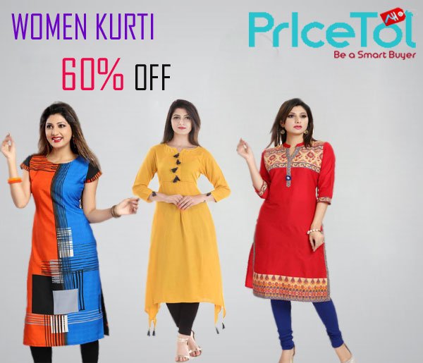 Prictol's tweet image. goo.gl/TTFWbs SHOP NOW.#designing #Kurti is up to 60% off only on Pricetol.
#womenkurti #womenfashion #onlines #onlineshop #buynow