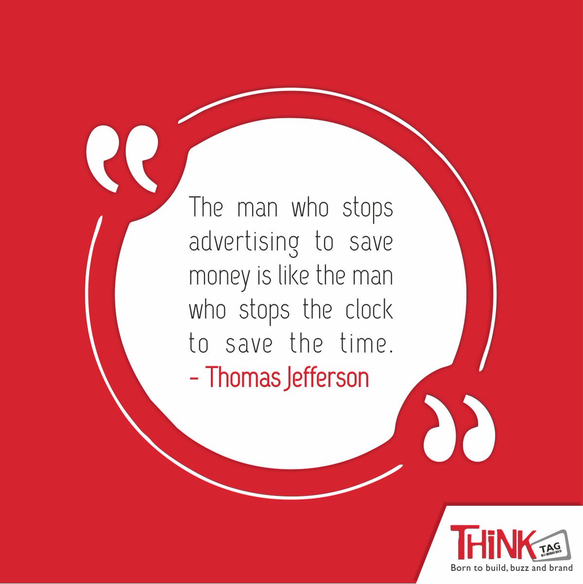ThinkTag1's tweet photo. Advertising! The movies do it. TV does it. Why don't you do it? #WednesdayWisdom #ThinkTag https://t.co/wFlPO9m2Hy
