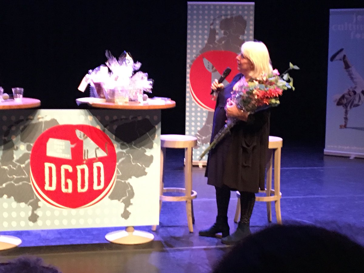 Dank @berjcf voor het mogelijk maken van de ontwikkeling van de culturele passie van meer dan 35.000 kinderen! #Bertien Minco #jeugdcultuurfonds