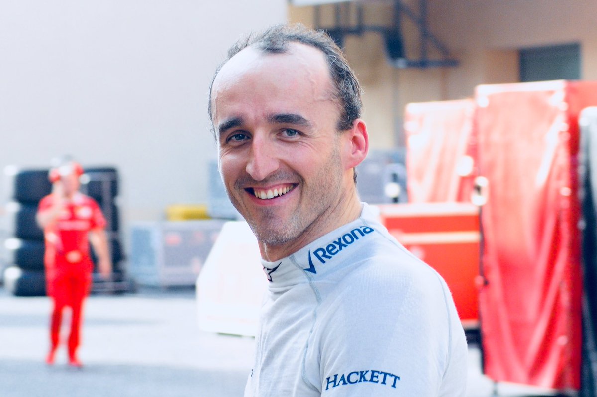 Dzień dobry 😊 Ten pan ma jeszcze coś do załatwienia w F1 i jest na to gotowy 👍🏻 #Kubica #ElevenF1