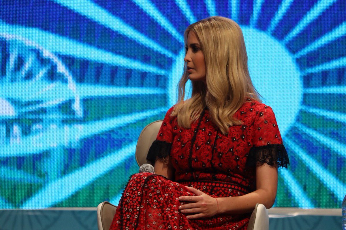 airnewsalerts's tweet image. Advisor to @POTUS, @IvankaTrump lays emphasis on #technology as it reduces the barriers in starting businesses for women entrepreneurs.