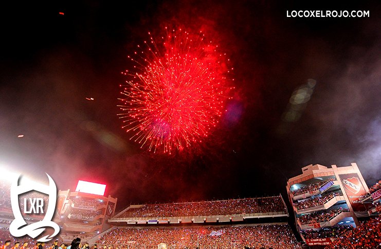 locoxelrojoweb's tweet photo. Que fiesta hermosa, explota el Libertadores de América.
#Independiente, una noche de Copa y la mística de siempre. https://t.co/h5RAU1bK4K