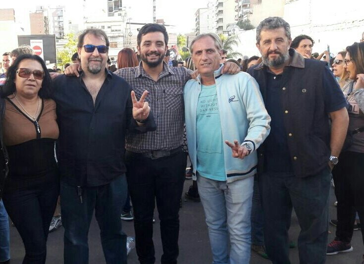 HugoMettino's tweet photo. Esta tarde participe del acto organizado por la "Multisectorial Lanús" en conmemoración de los 35 años del #Lanusazo https://t.co/CEYSfck47A