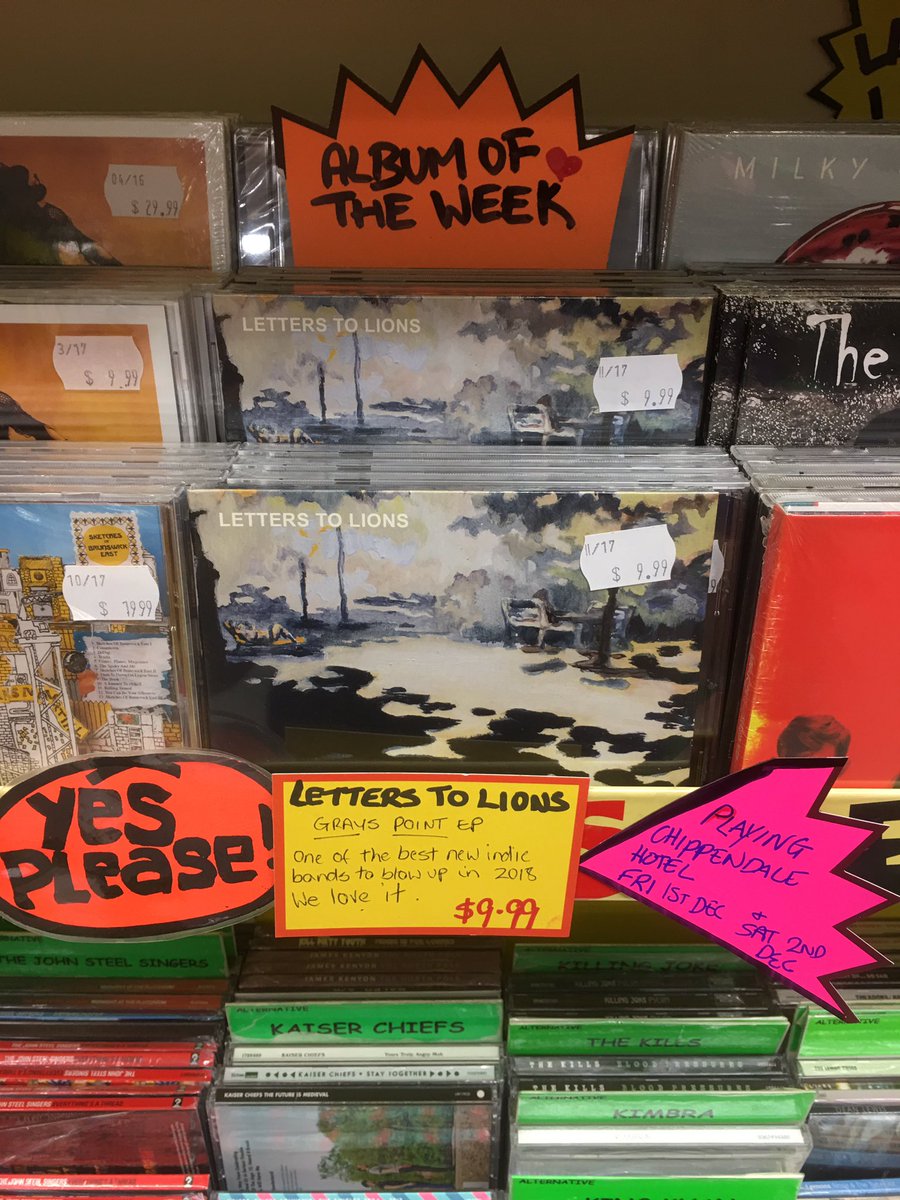 AreathaB_JBaus's tweet photo. We are loving the @letterstolions Ep #GraysPoint here at #StrandArcadeJB @MGMDistribution https://t.co/QIwmZrog8G