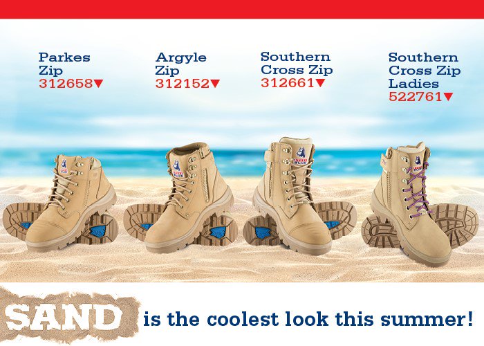 SWFGroup's tweet photo. Get some #sand on your feet this summer!

https://t.co/9E7pZ1dcau

@steelblueboots have got you covered with four different styles to choose from!

#SafetyAtWorkFirst  #SteelBlueBoots https://t.co/aJcIKXlqci