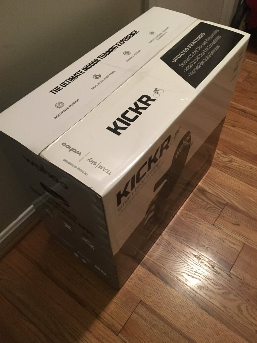 TriChuck's tweet image. Got a new toy today! Thanks, @SpokesEtc @TeamFeXY