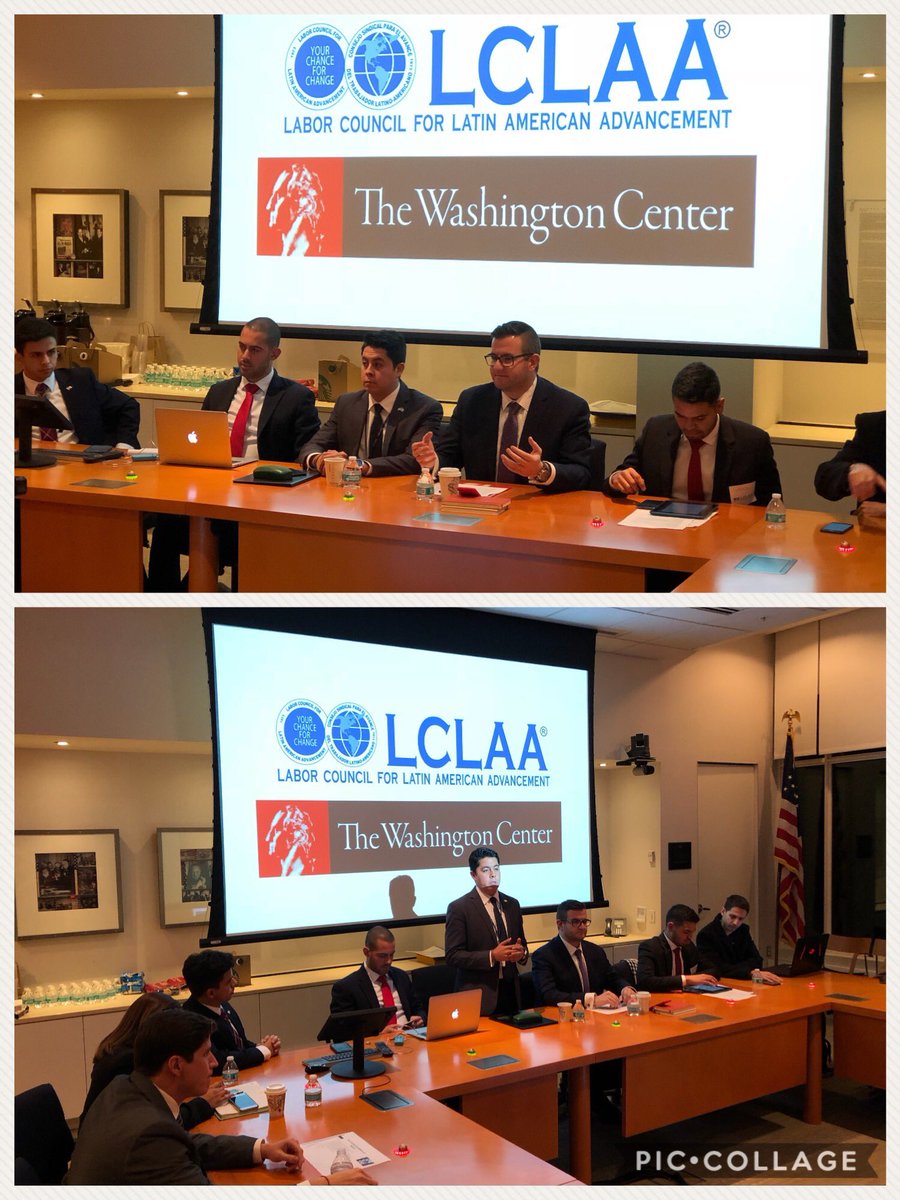 AlexandreKojeve's tweet photo. Forum of Education @LCLAA @AFLCIO with Young Mexican Professionals from @TWCInternships @fedeling #GovernorsProgram #ExperienceTransforms #TWCFall17 https://t.co/x2MAEOGpiN