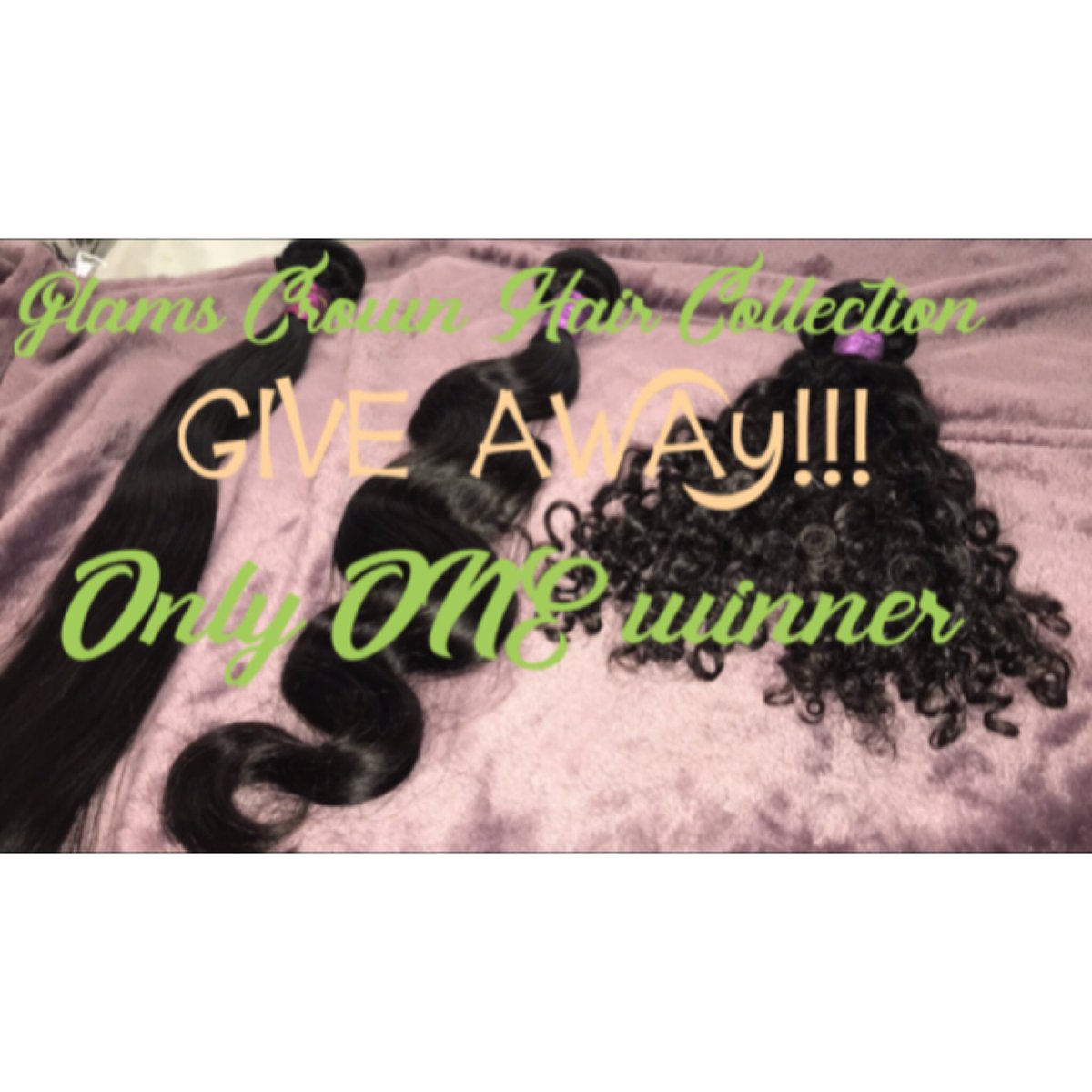 PrestigiousBund's tweet photo. We will be having our first Hair giveaway! Only ONE lucky customer/supporter will be eligible to win! Here are some SIMPLE rules! 
1. You must be following us!
2. Purchase 3 bundles through our website.
3.Repost this photo with the hashtag #gchaircollection #gchaircollection https://t.co/LwOfJKesFT