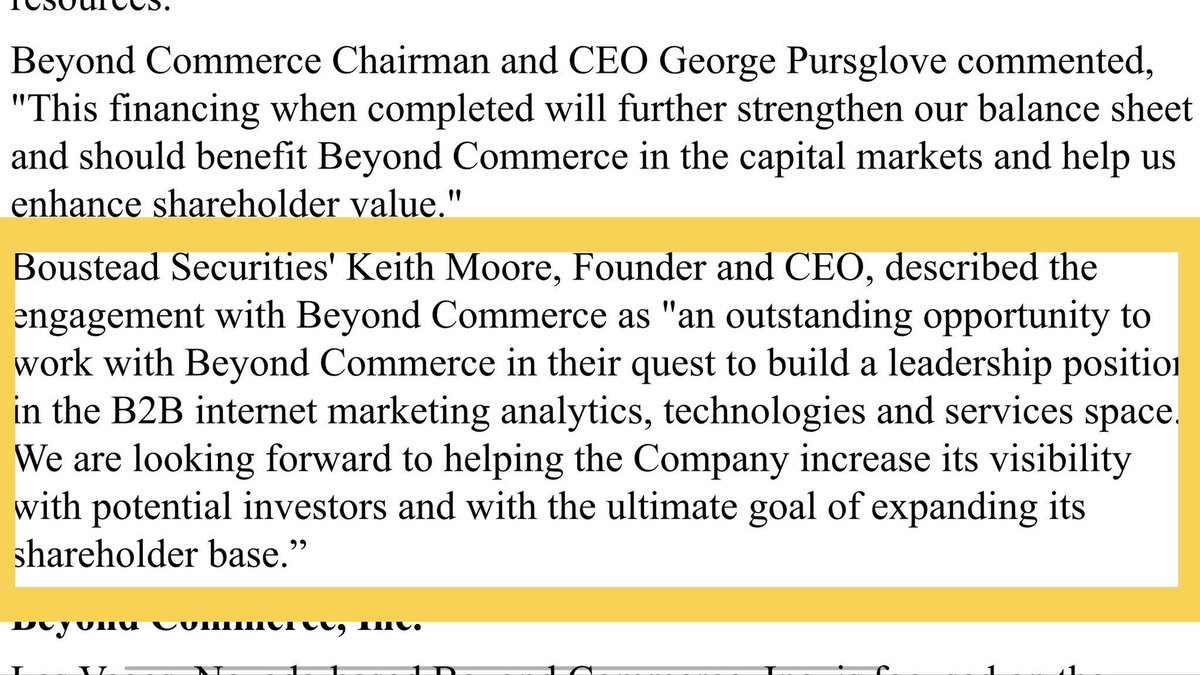 WishfulTH1NKin's tweet photo. $BYOC will now overshadow all other #OTC Reverse Merger dealings. Not one is backed by #Boustead & not one has a CEO who has already had 3 companies bought out by the likes of #Staples. With 3 Aqcusitions coming the sky is the limit... $JBZY $OMVS #Zerodilution #27Filings https://t.co/xyhqnMAw5V