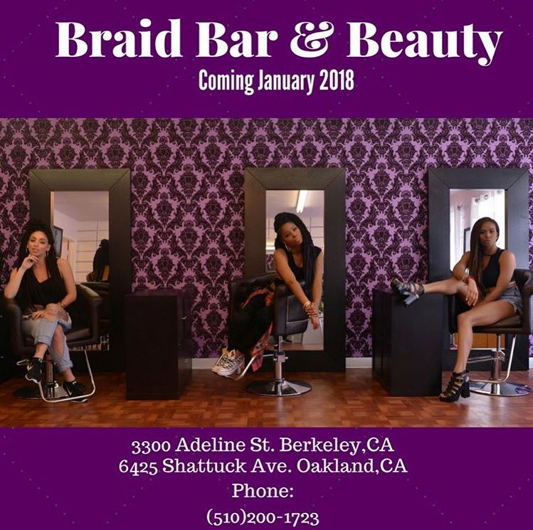 NettaBrielle's tweet photo. Berkeley/Oakland’s #TheBraidBar is looking to expand their team of beauty professionals as they are opening new locations ! Apply within https://t.co/AwqPnS6bvf