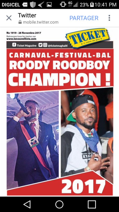 MrCassanova31's tweet photo. @roodyroodboy @YouTube Men zafe chanpyon an yo poko goute sa https://t.co/EOjGGnR1vZ