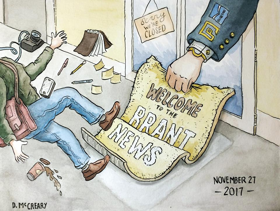 DarrylSmart1's tweet photo. Pretty fitting final editorial cartoon.
Again, i just want to thank everyone for the support and kind words. It really does mean a lot and touches my heart.
@JournalistsLike @caj #PartyLikeAJournalist https://t.co/cnu6yX6paW