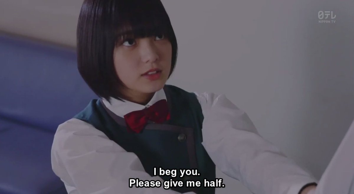 Techi suffering alone and then finally reaching out to her members is like when shes the only one who didnt have food here, she begged for Akanen to give her half. You& #39;d think Nen wouldnt share her food but she did, she& #39;s grown from who she was before