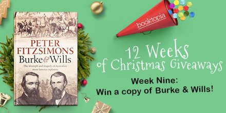 TheBooktopian's tweet photo. Our #12WeeksofXmas giveaways continues | Fill out the fun questionnaire & you could WIN 1 of 2 copies --> https://t.co/W8UCa1C6GL https://t.co/b6m6oPf1ON
