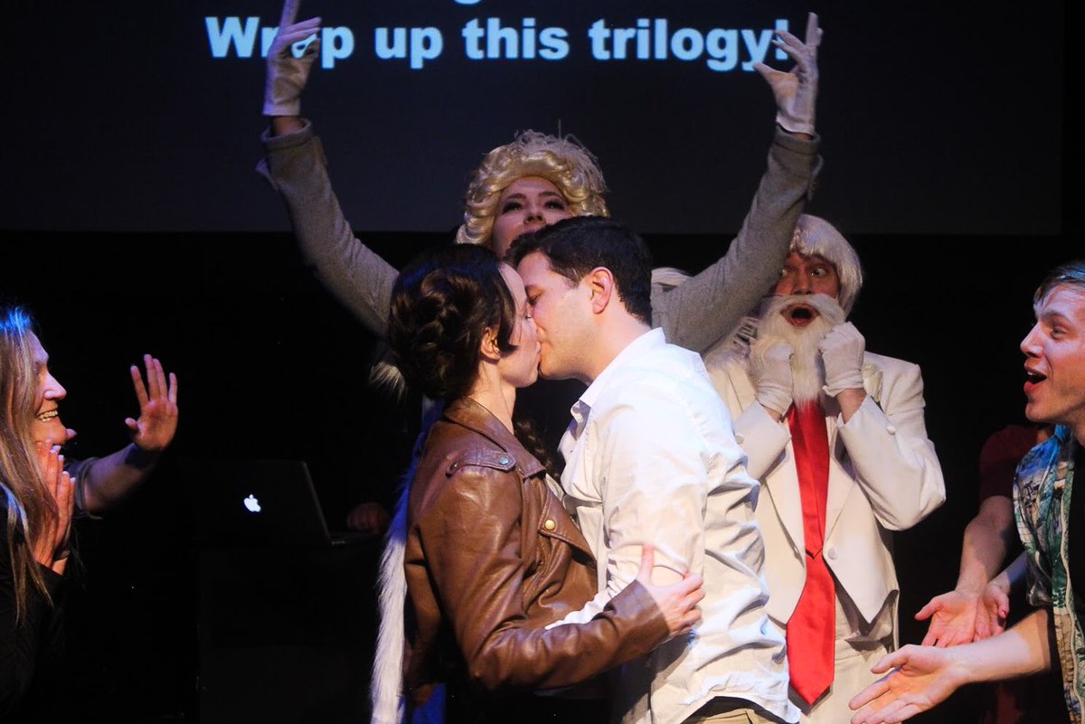 D13Presents's tweet photo. We had a great time bringing this trilogy to an end... in front of three sold out shows! #mockmusical #hungergames #hgmusical #hungergamesmusical https://t.co/9ZGExt9h83