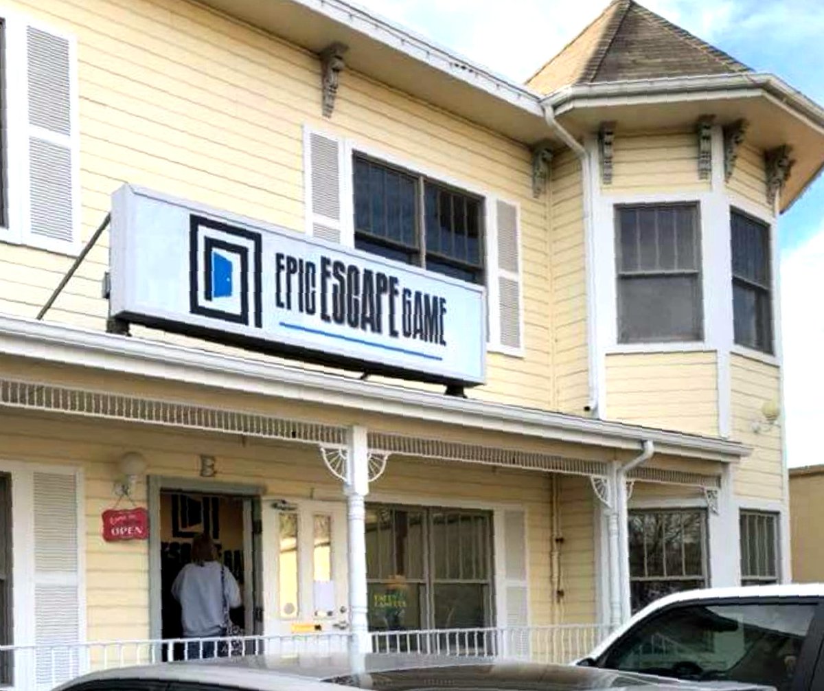 Epicescapegamec's tweet image. EpicescapegameCastle Rock.
We are located a 611 N. Wilcox St.  80104