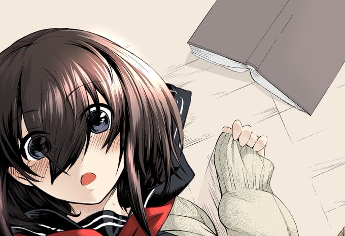 目が隠れていないメカクレちゃん。 