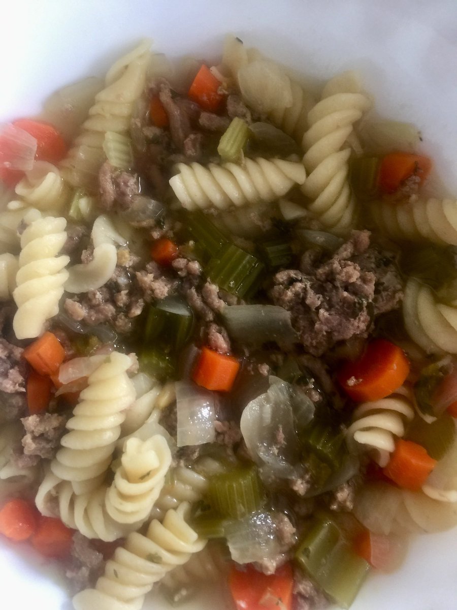 MamaHawk15's tweet photo. @GordonRamsay Hi Chef. What do you think of my turkey noodle  soup with ground 🦃? https://t.co/hTGb1Ym4j4