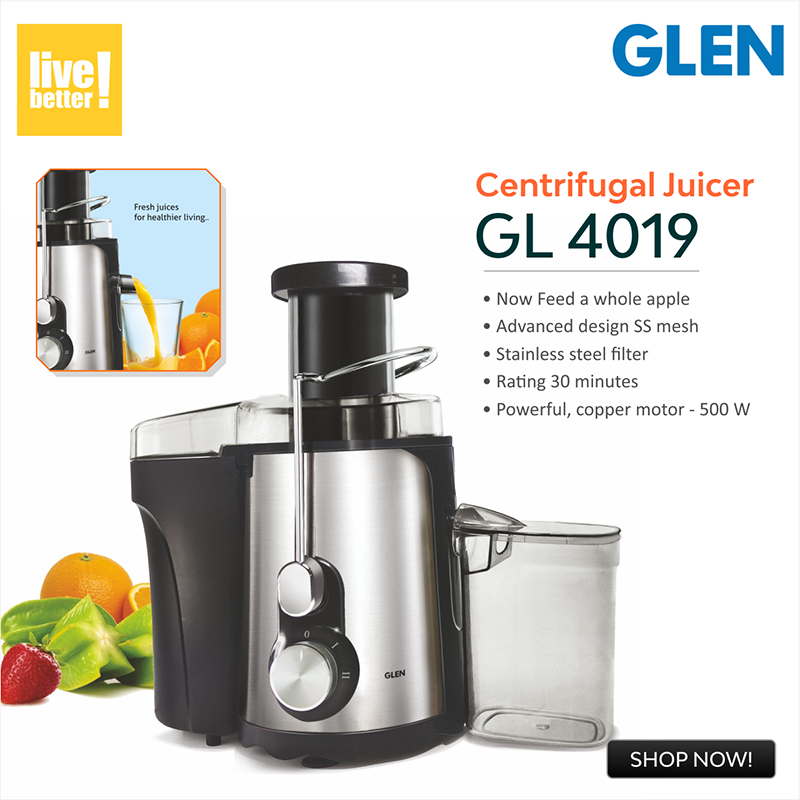 Glen__India's tweet photo. Glen's Juicer Mixer Grinders GL 4019 gives you many reasons to have it like- 500 W motor, Advanced design SS mesh, Anti-drip feature and more.
Shop Now- https://t.co/5eQ5BeZFu8
#juices #features #multifeature https://t.co/5JYEilxsBR