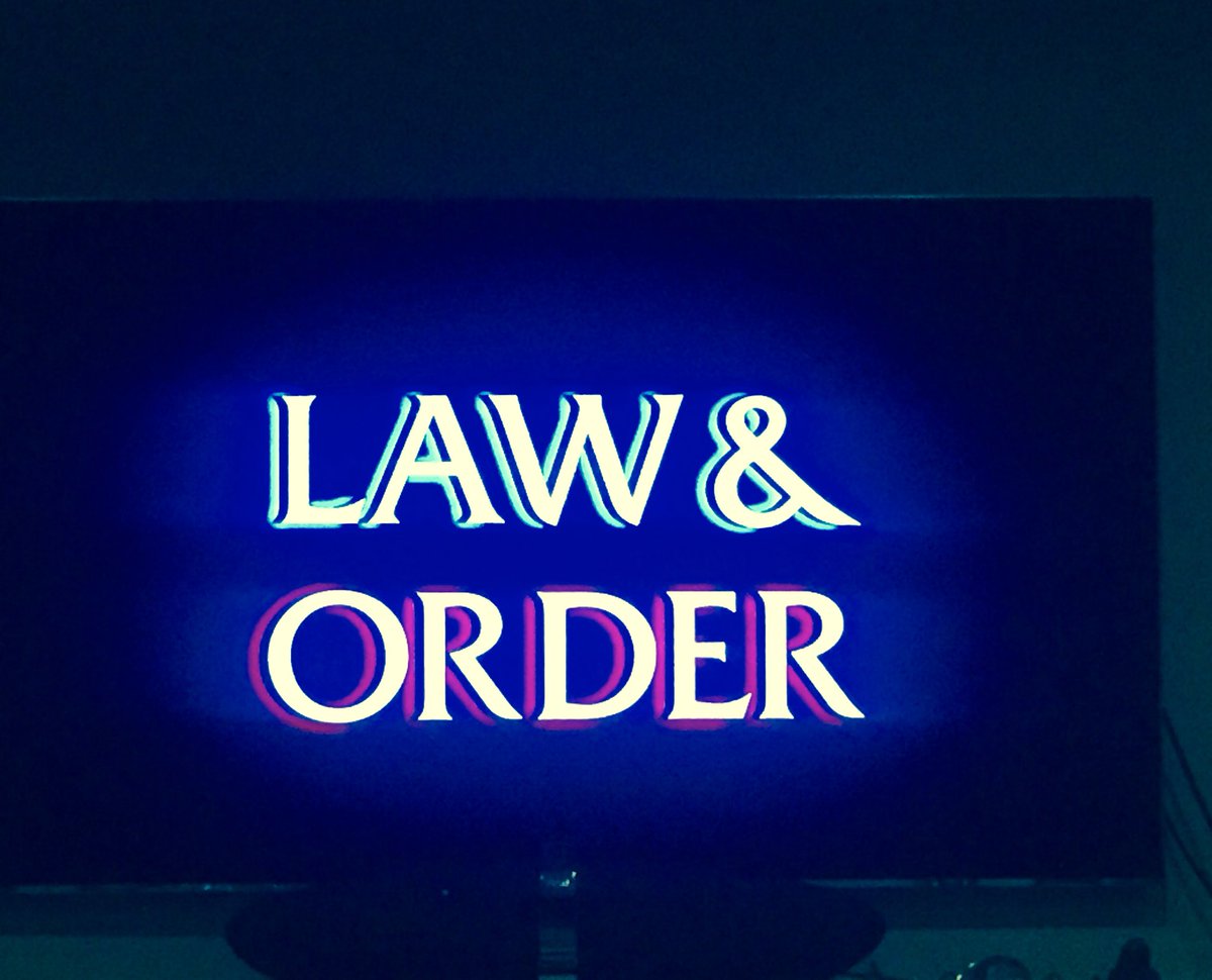 bELA_MBGClub's tweet photo. Insomnia always leads to this... #LawAndOrder #iloveDVR https://t.co/Fndk6Lc8SZ