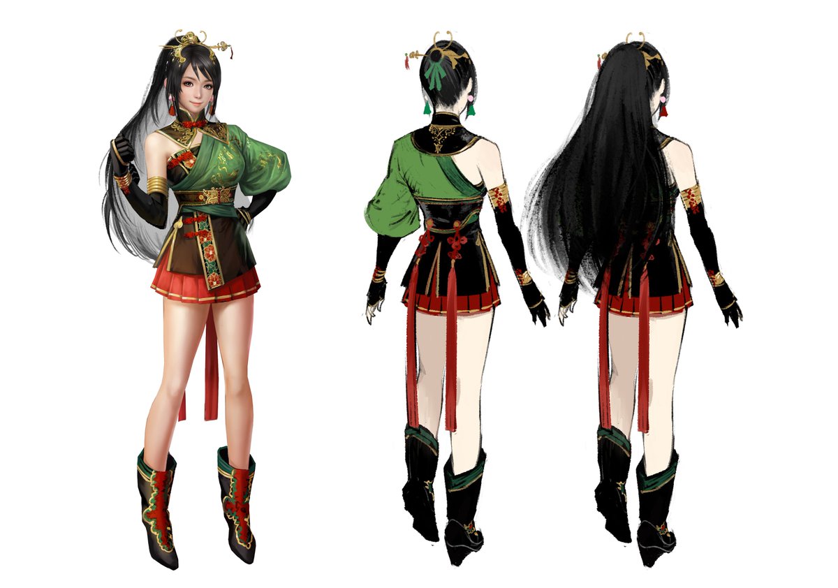 真 三國無双8 公式キャラデザツイまとめ 2ページ目 Togetter